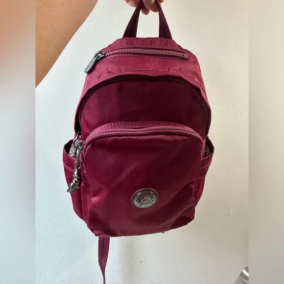 Kipling | Bags | Kipling Burgundy Backpack | Poshmark display picture 1